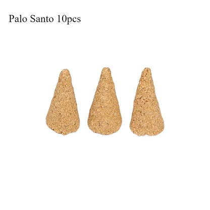 Palo Santo Wood White Sage Natural Incense Cones