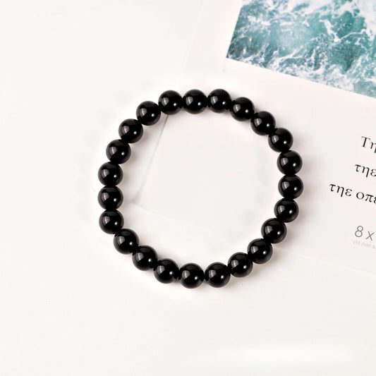 Black Tourmaline Bracelet For Protection