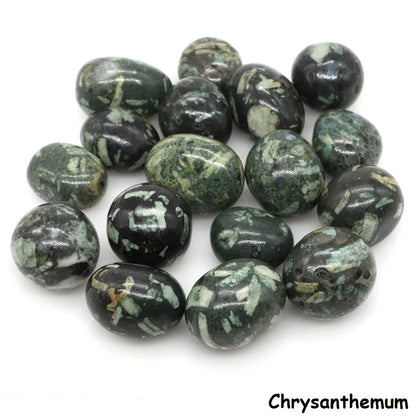 Natural Black Tourmaline Irregular Tumbled Stone