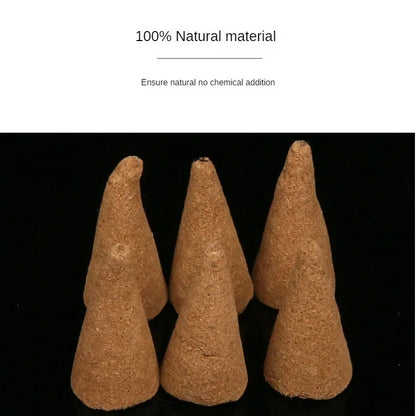 Palo Santo Wood White Sage Natural Incense Cones