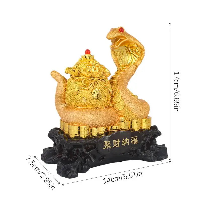 Feng Shui Snake Statue 2025 Feng Shui Chinese Snake Statue Snake Statue 2025 Chinese Snake New Year Ornaments Mascot For Home