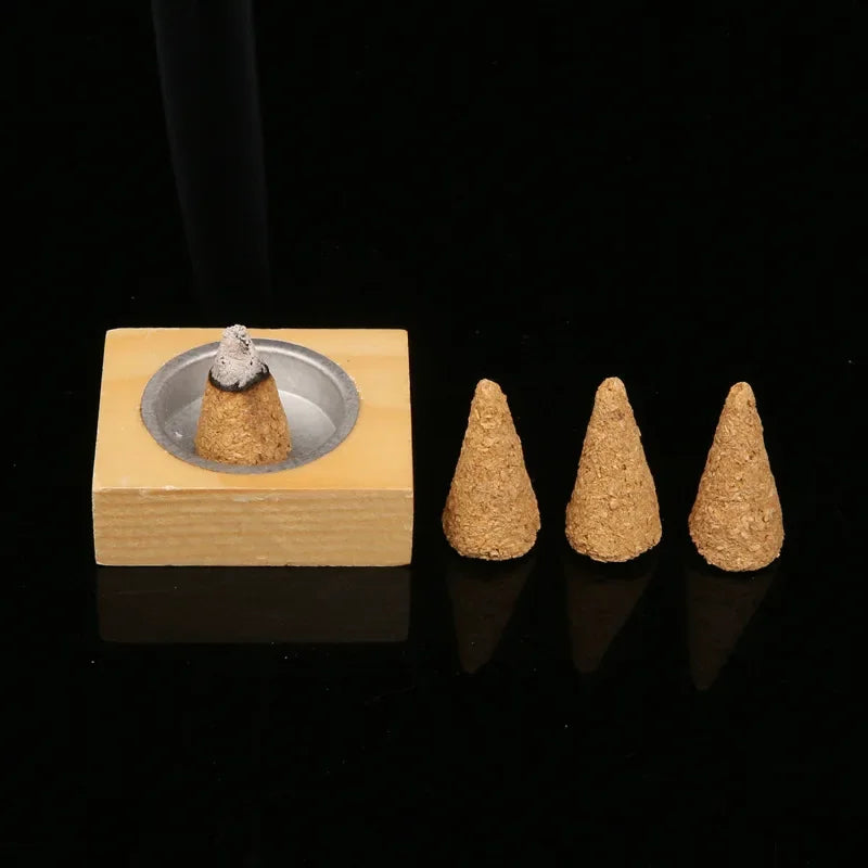 Palo Santo Wood White Sage Natural Incense Cones