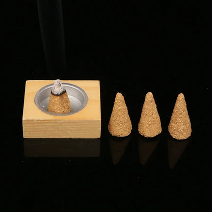 Palo Santo Wood White Sage Natural Incense Cones