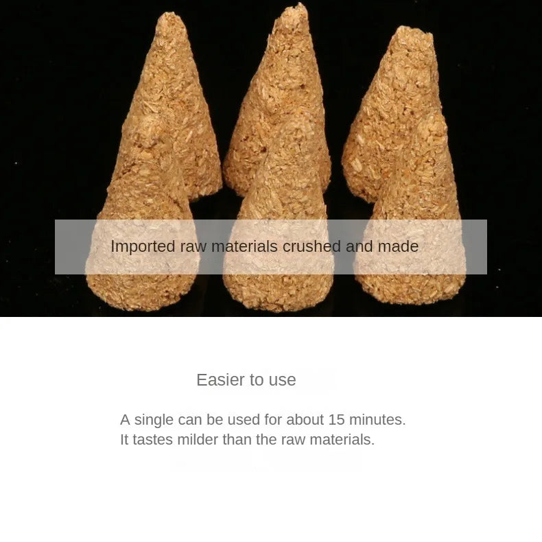 Palo Santo Wood White Sage Natural Incense Cones