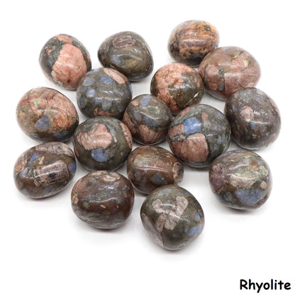 Natural Black Tourmaline Irregular Tumbled Stone