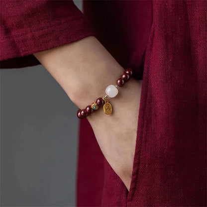 Feng Shui Wealth Bracelets - Natural Cinnabar Bracelet