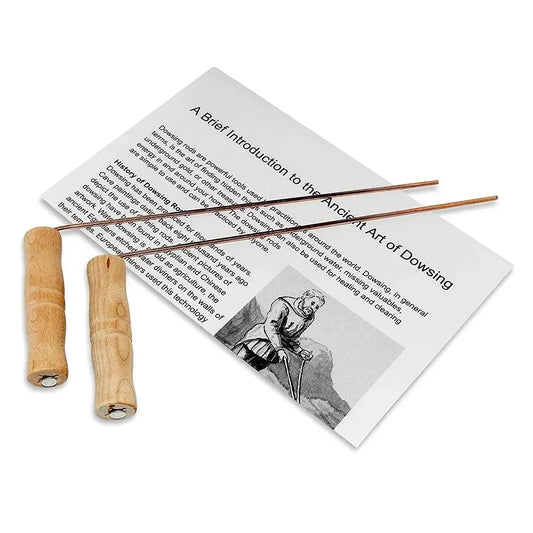 99.9% Pure Copper With Wooden Handles Round Copper Poles