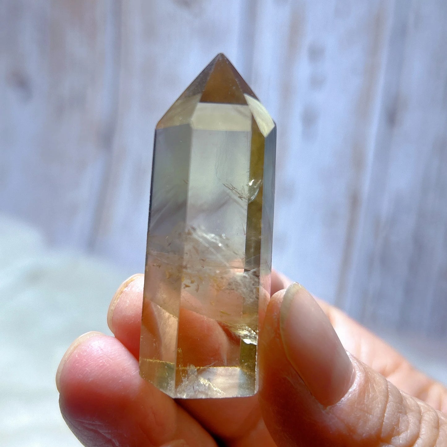 Natural Crystals Citrine Tower Point