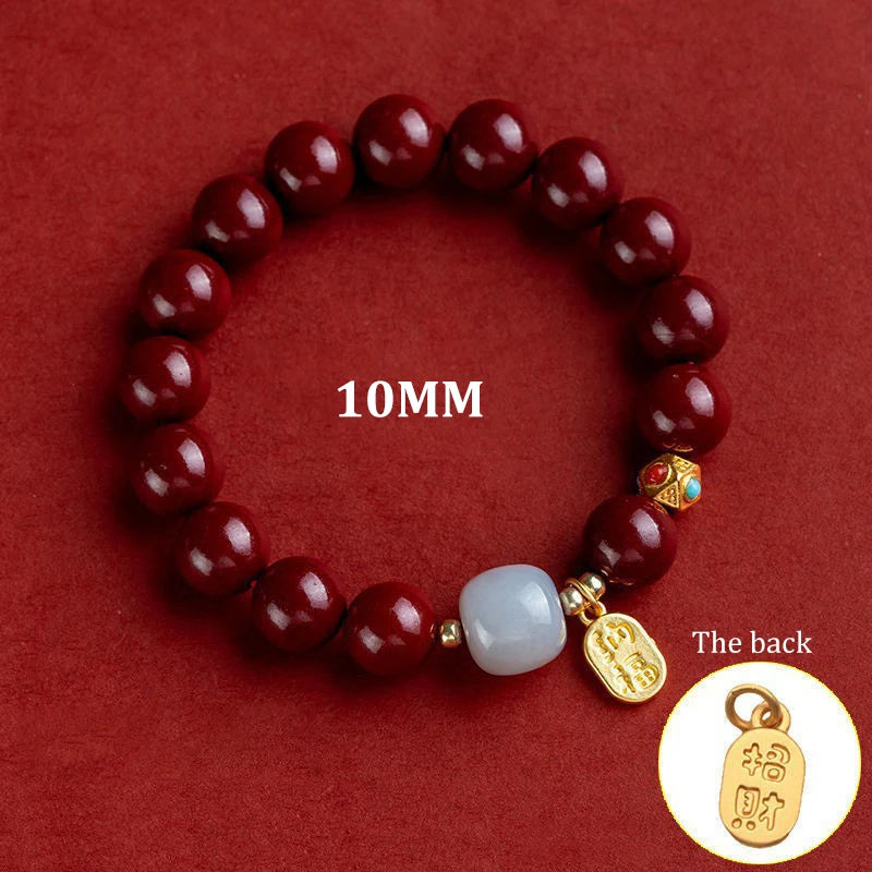 Feng Shui Wealth Bracelets - Natural Cinnabar Bracelet