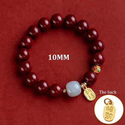 Feng Shui Wealth Bracelets - Natural Cinnabar Bracelet