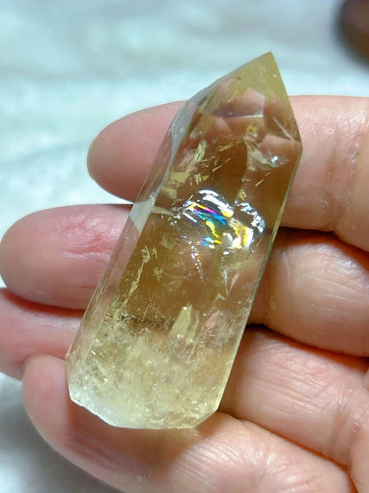 Natural Crystals Citrine Tower Point