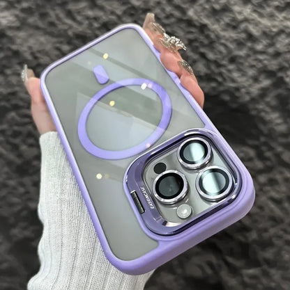 Invisible Bracket Transparent Phone Case