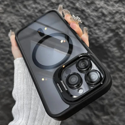 Invisible Bracket Transparent Phone Case