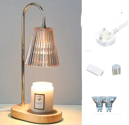 Fire-free Essential Oil Light Glass Net Red Decoration