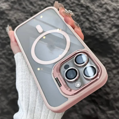 Invisible Bracket Transparent Phone Case